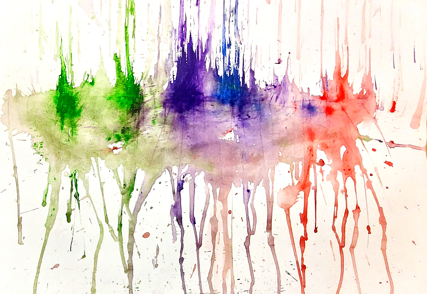 Watercolor abstract A5 Watercolor abstract A5