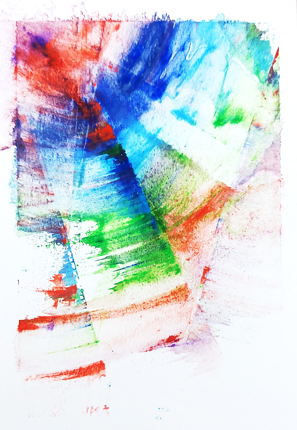 Watercolor abstract A5 Watercolor abstract A5
