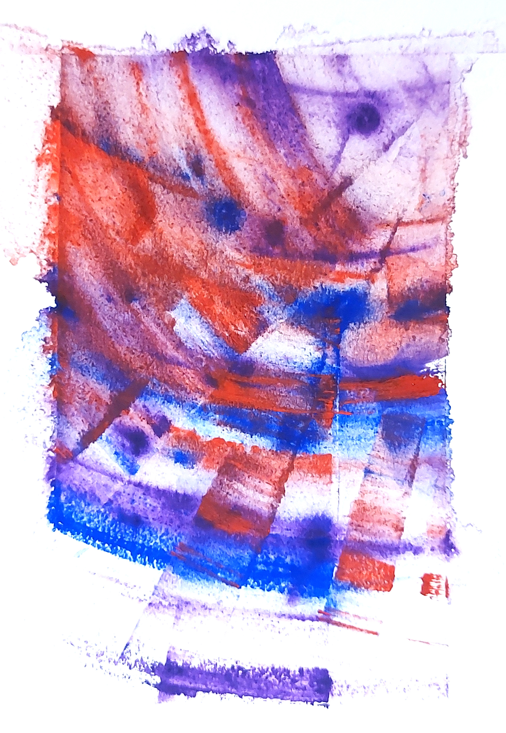 Watercolor abstract A5 Watercolor abstract A5