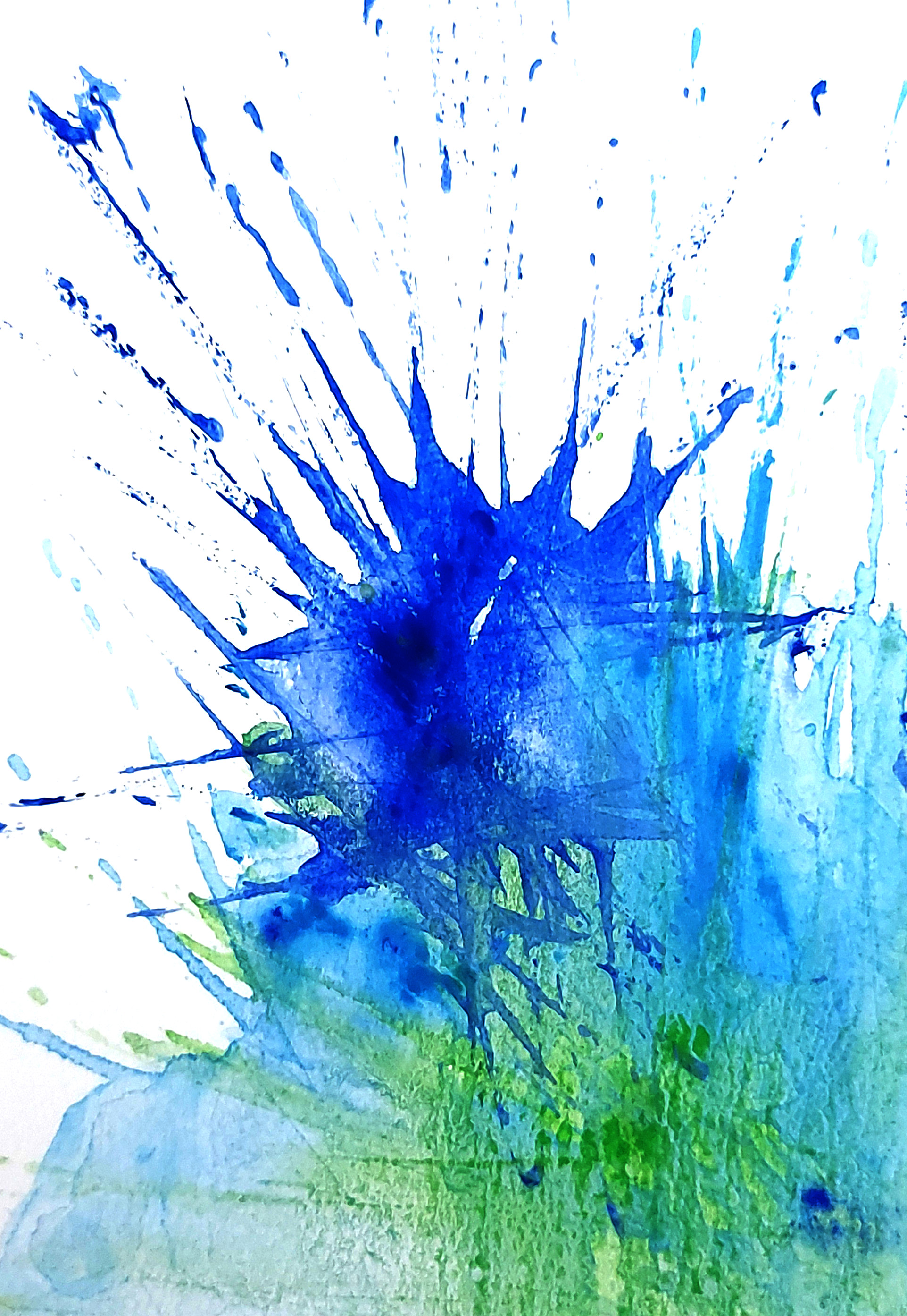 Watercolor abstract A5 Watercolor abstract A5